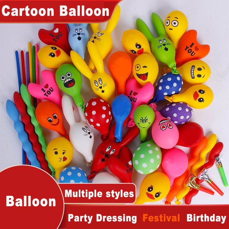 Balloon Pump Hand - Balon Tiup Helium Bentuk Hewan Kartun