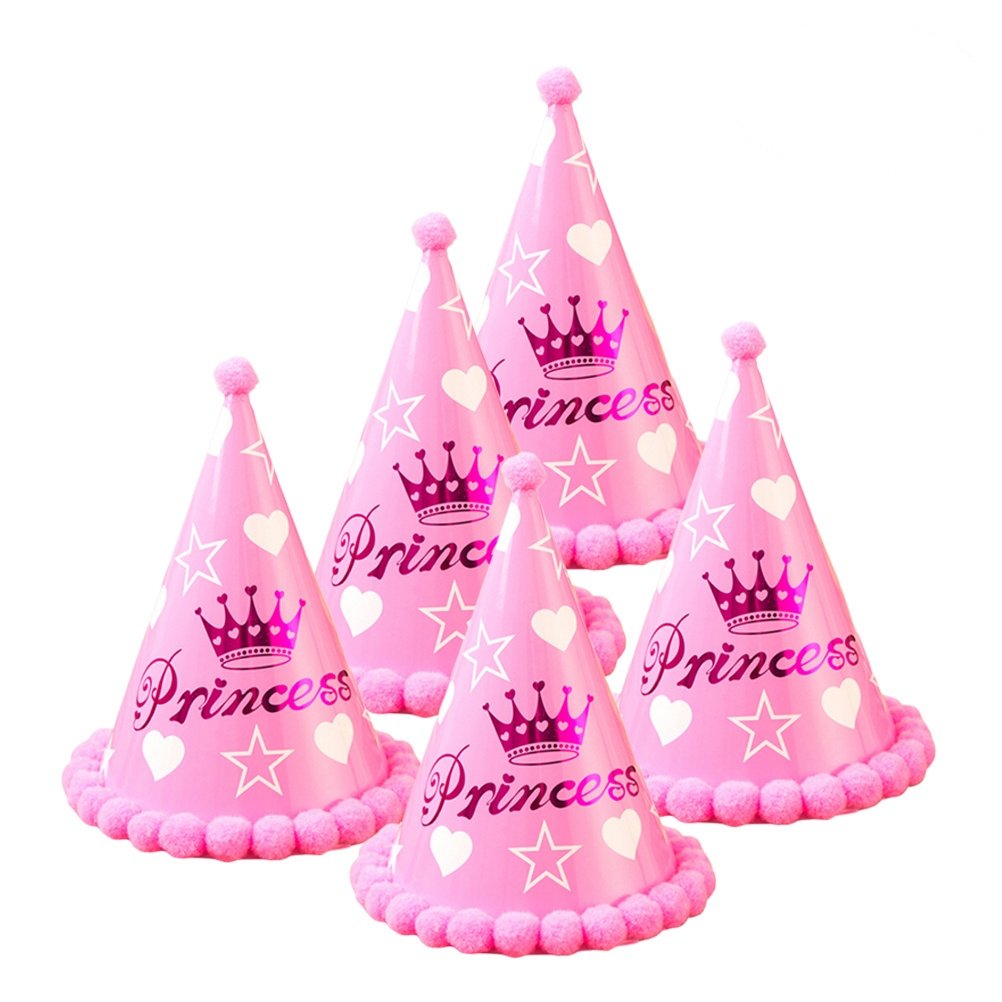 Party Hat Cone - 12 Buah Topi Pesta Ulang Tahun