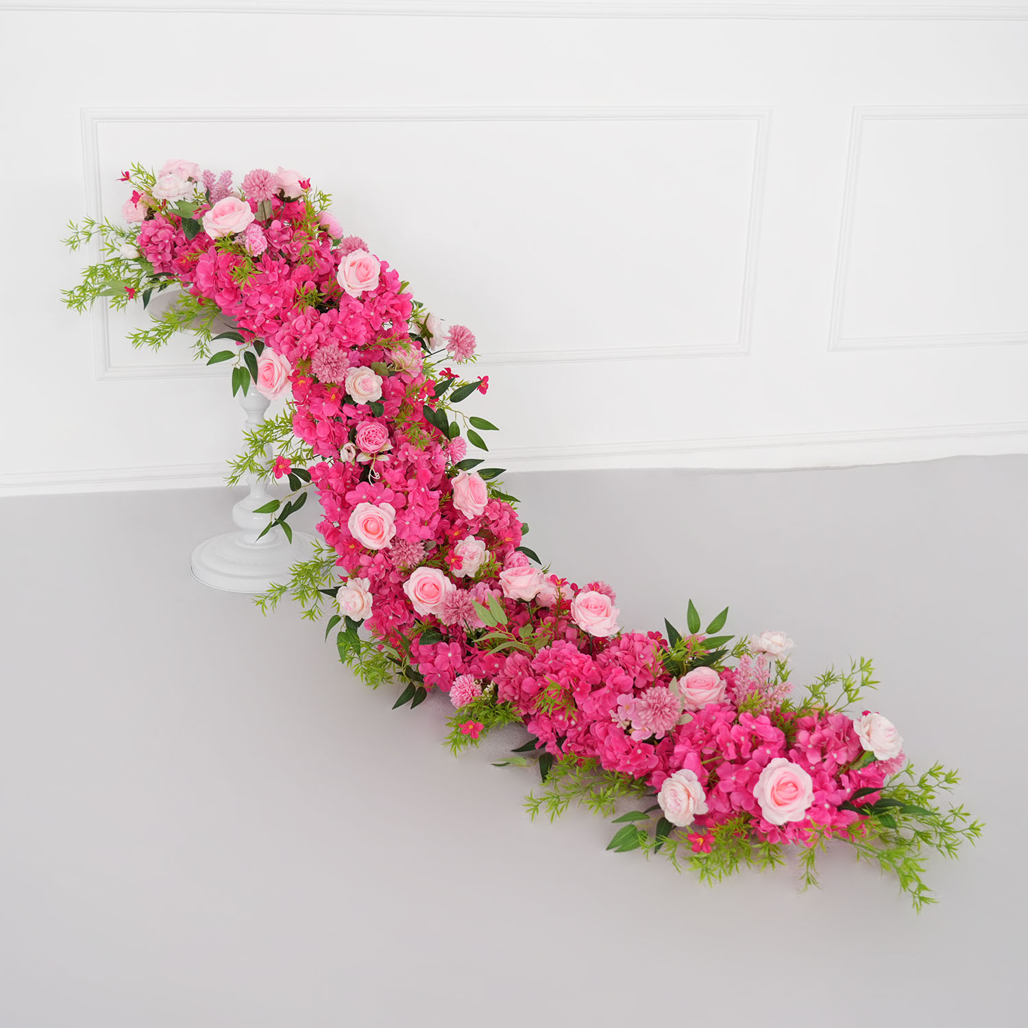Flower Wall Panel - Bunga Uflower 1M/2M Bunga Hydrangea Mawar