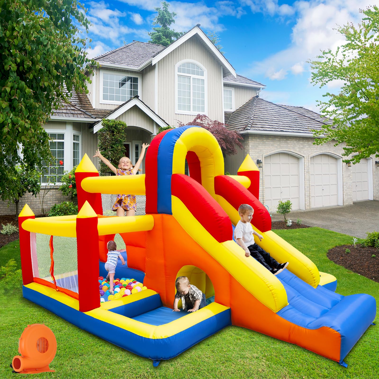 Event Party Supply Rental - Pasokan Langsung Pabrik Rumah Loncat Tiup