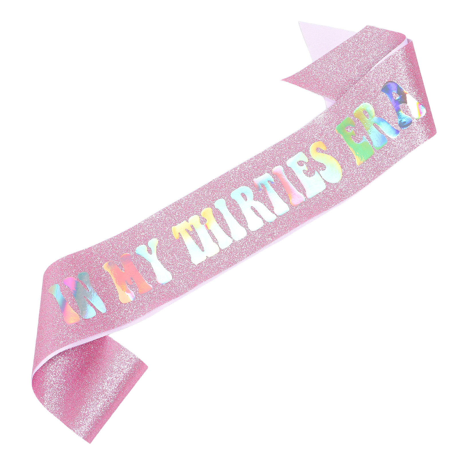 Birthday Sash Glitter - Selempang Ulang Tahun Era Tiga Puluhan
