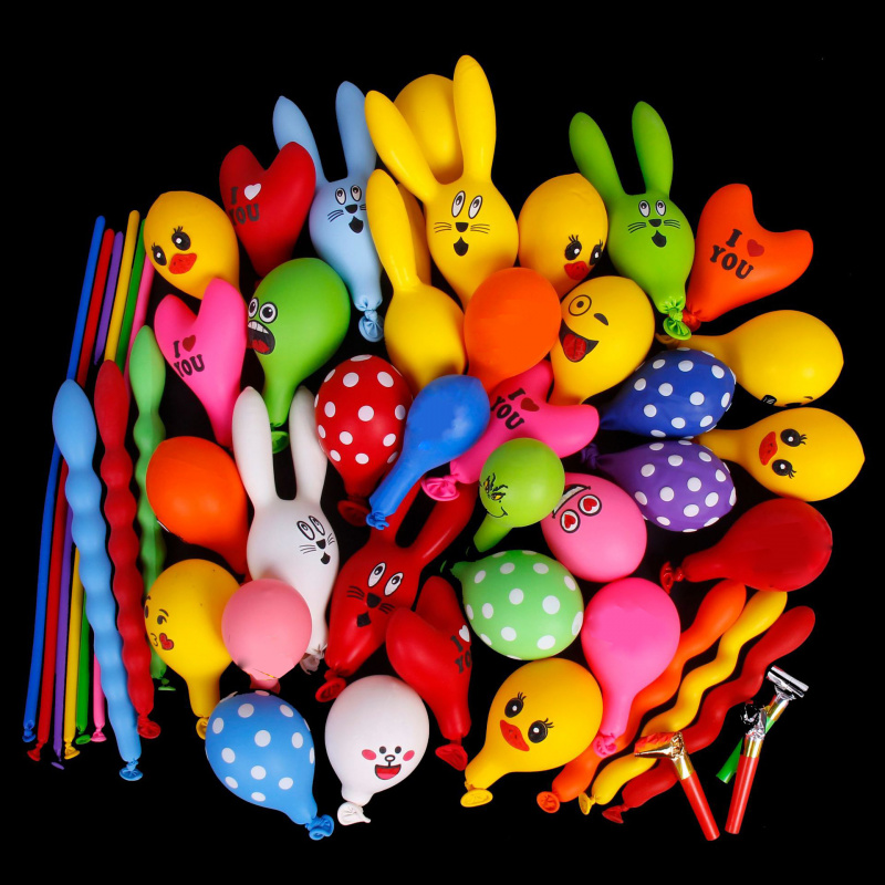Balon Tiup Helium Bentuk Hewan - Balloon Pump Hand ulasan dan harga