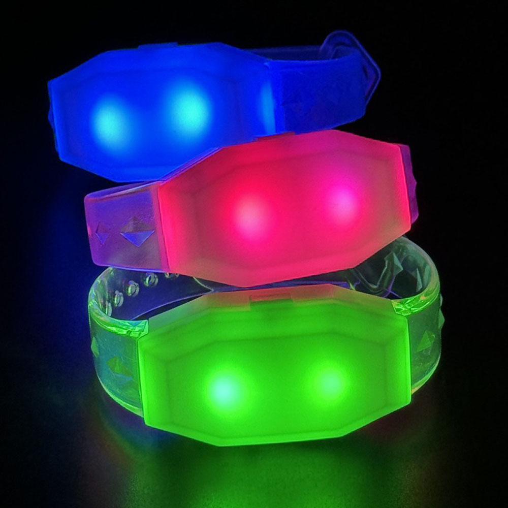 Gelang Silikon TPU LED Fungsi  - Event Party Dj ulasan dan harga
