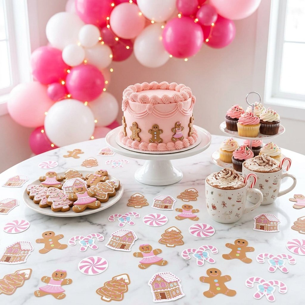 330Pcs Konfeti Natal Berbentuk - Papercraft Supply Confetti ulasan dan harga