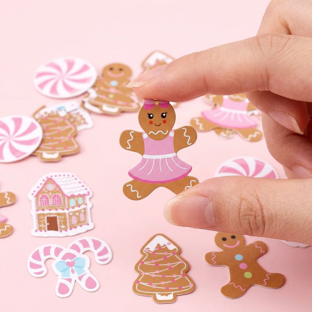 330Pcs Konfeti Natal Berbentuk - Papercraft Supply Confetti ulasan dan harga