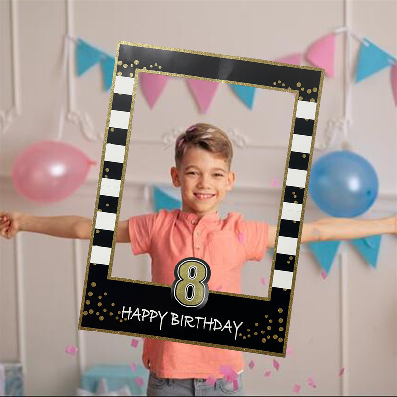 1 buah 1-30 tahun prop Booth f - Photo Booth Frame ulasan dan harga