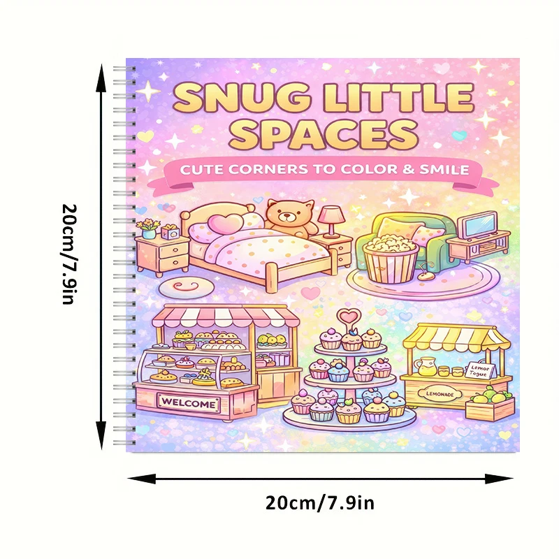 Buku Mewarnai Little Spaces un - Event Supplies ulasan dan harga