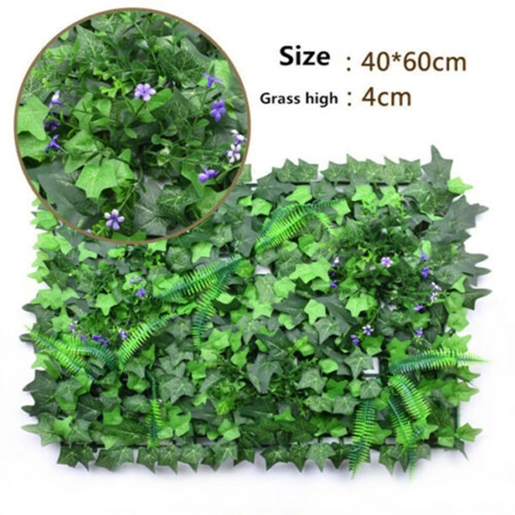 Tanaman rumput buatan latar be - Flower Wall Panel ulasan dan harga