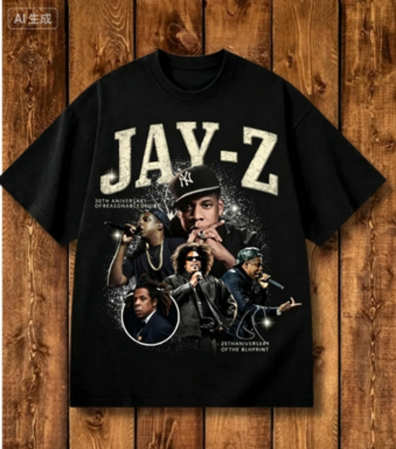 Kaos Vintage Jay-Z Rap Star Co - Event Z ulasan dan harga