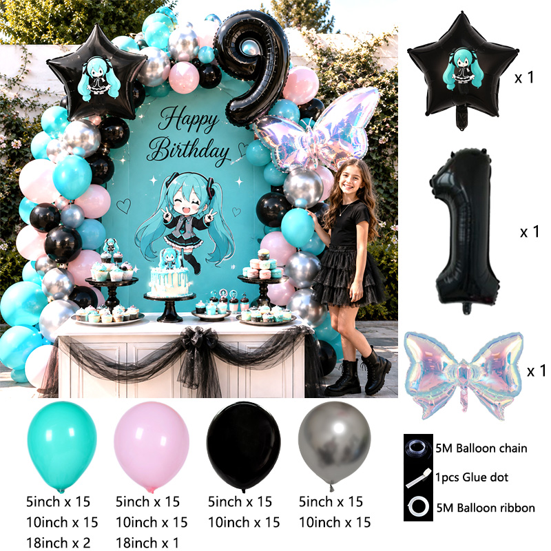 Kit Dekorasi Balon Lengkung Be - Balloon Arch Kit ulasan dan harga