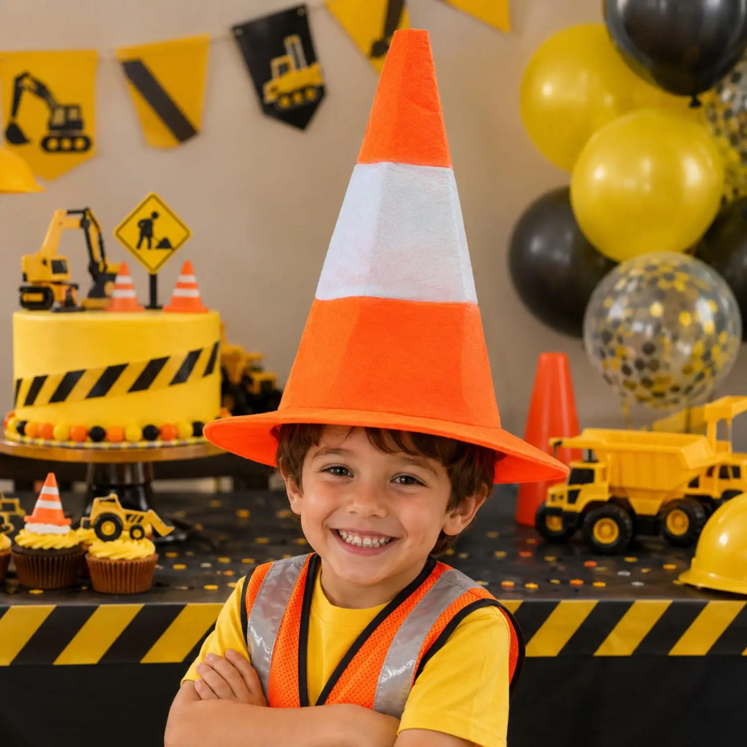 1/3/5Pcs Topi Kerucut Lalu Lin - Party Hat Cone ulasan dan harga