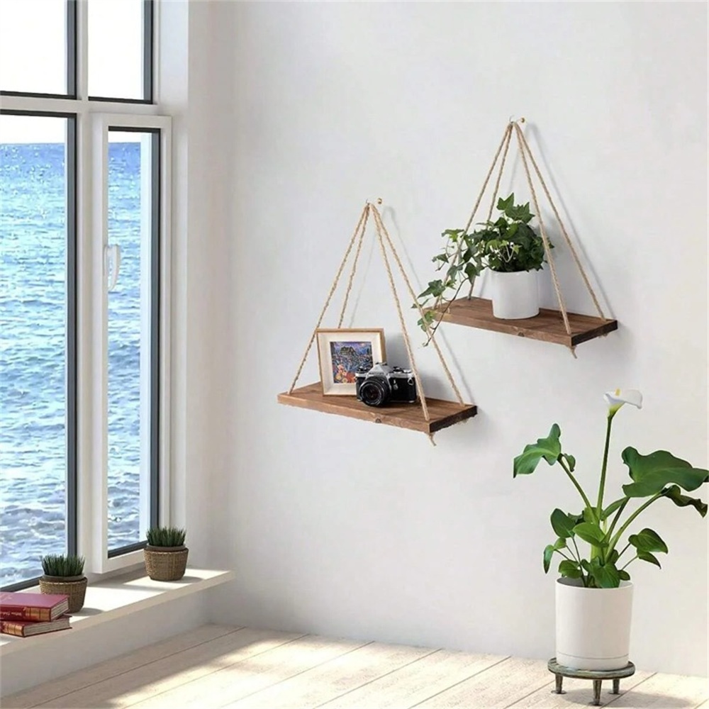 1 buah Rak Gantung Kayu dengan - Flower Wall Panel ulasan dan harga