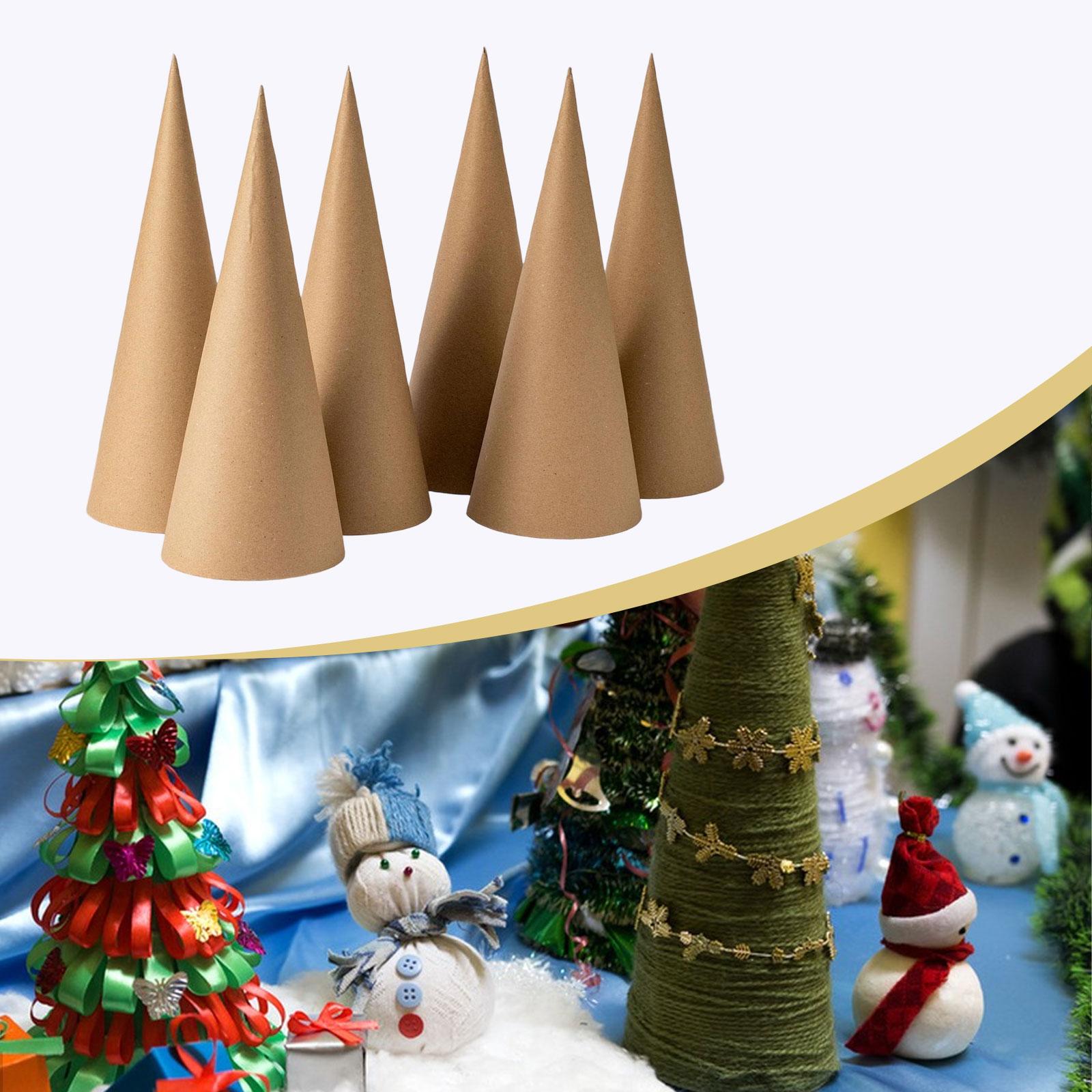 6 Buah Kerucut Mache Kertas Kr - Party Hat Cone ulasan dan harga