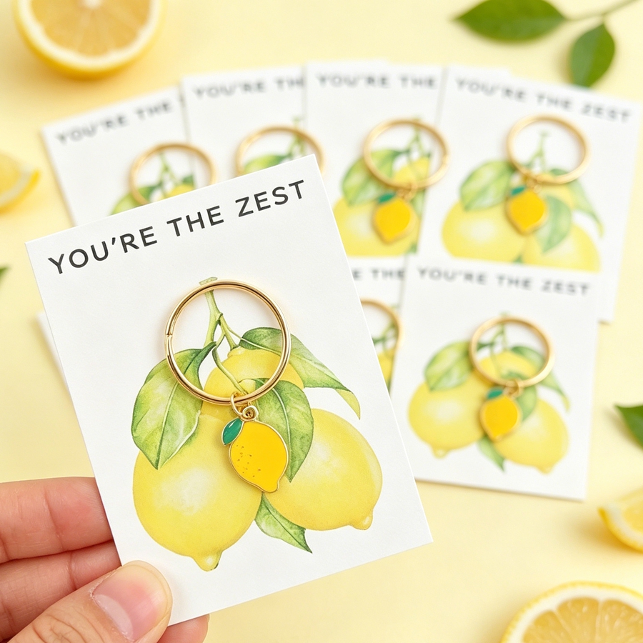 7 Gantungan Kunci Lemon Cantik - Event Party ulasan dan harga