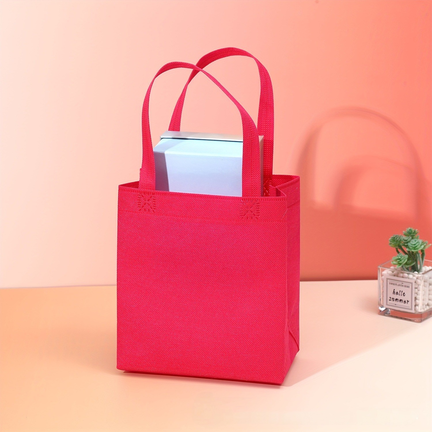 100 Buah Tas Belanja Non-woven - Event Party Shop ulasan dan harga