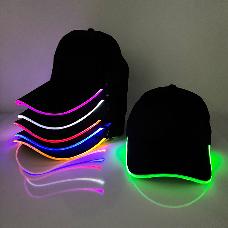 Topi bisbol menyala trendi LED - Event Party Dj ulasan dan harga