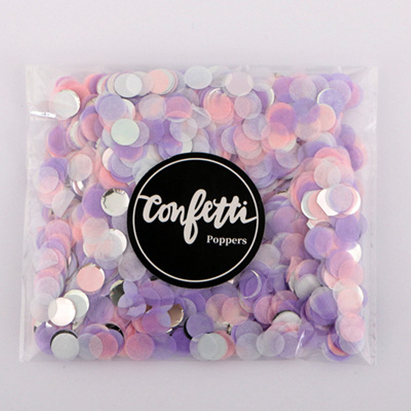 1000 Buah/Tas 1Cm Kertas Confe - Confetti Cannon Tube ulasan dan harga