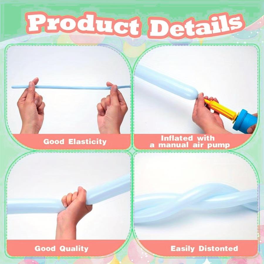 101/201 Buah Balon Strip Panja - Balloon Pump Hand ulasan dan harga