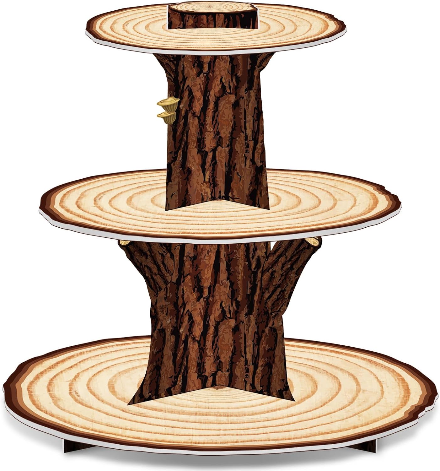 Dekorasi Stand Cupcake Kayu 3  - Cupcake Stand Tier ulasan dan harga