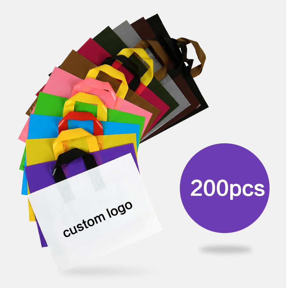 200pcs Tas Belanja Plastik Cus - Event Party Shop ulasan dan harga